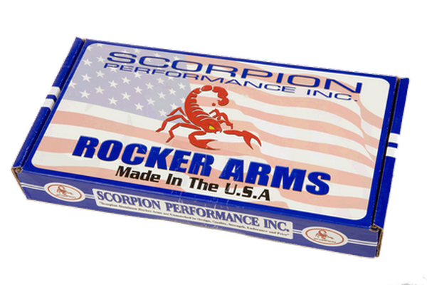 Scorpion Roller Rockers - SBF Stud Mount 3/8" x 1.72